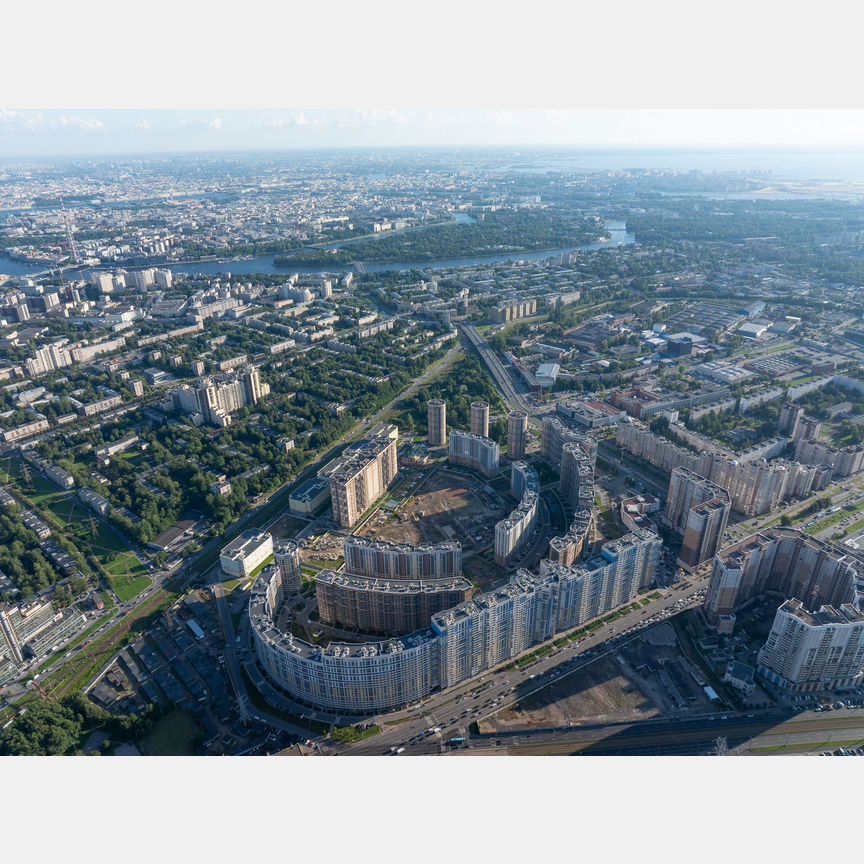 1-к. квартира, 44,5 м², 3/16 эт.