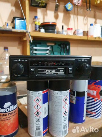 Автомагнитола ferrari касетная новая