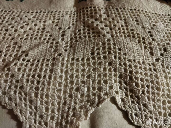 Рушник старинный лён