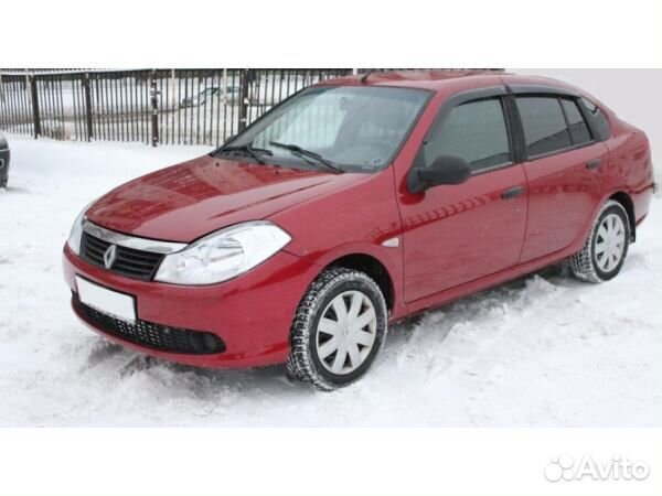 Дефлекторы боковых окон Renault Symbol (2008-2012)