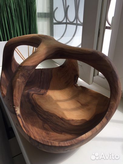 Чаша из оливкового дерева