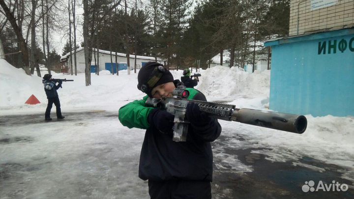 Лазертаг (лазерный пейнтбол)