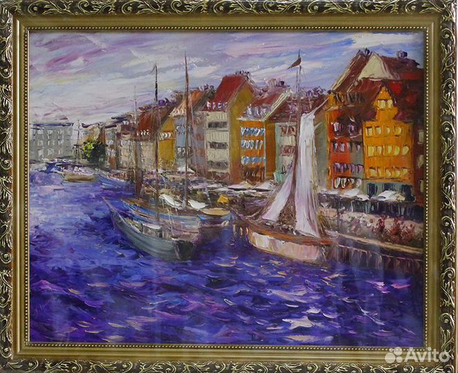 Картина побережья Италии, Испании, Франции