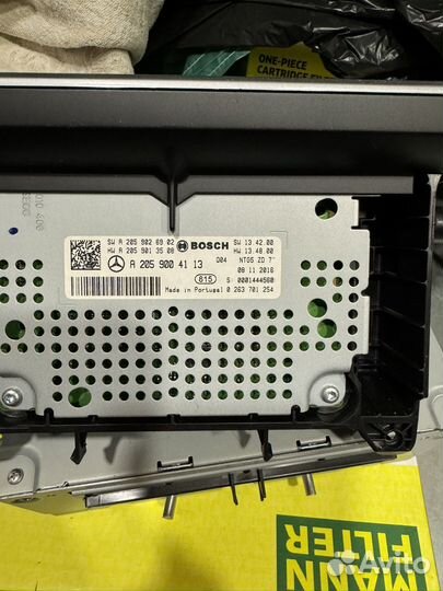 Монитор и блок Mercedes Audio 20 w253