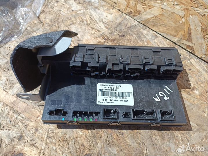 Блок SAM Mercedes W211