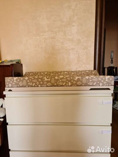 Пеленальный столик на комод