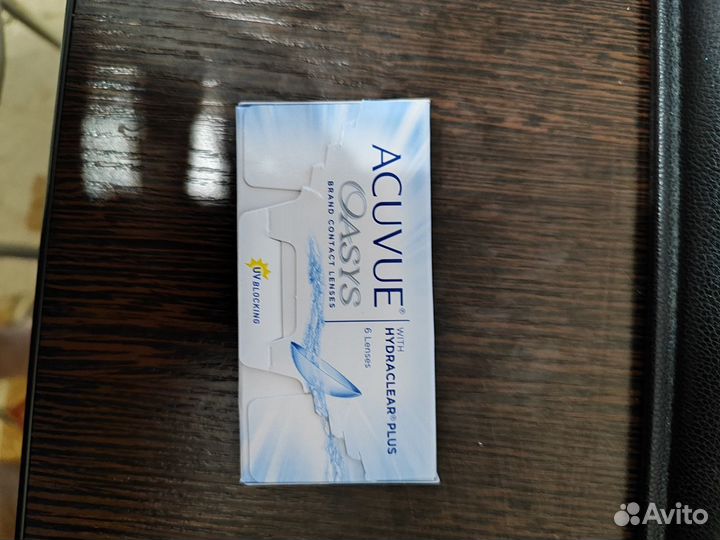 Линзы acuvue oasys двухнедельные -1.75 -2.0