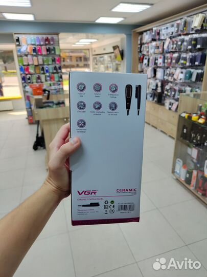 Расческа выпрямитель VGR V-568 для волос