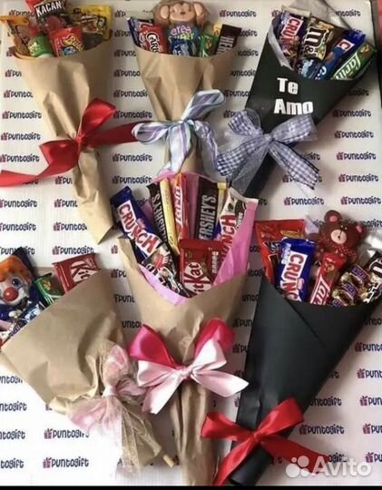 Бьюти боксы с косметикой и сладостями