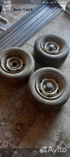 Литые диски с резиной