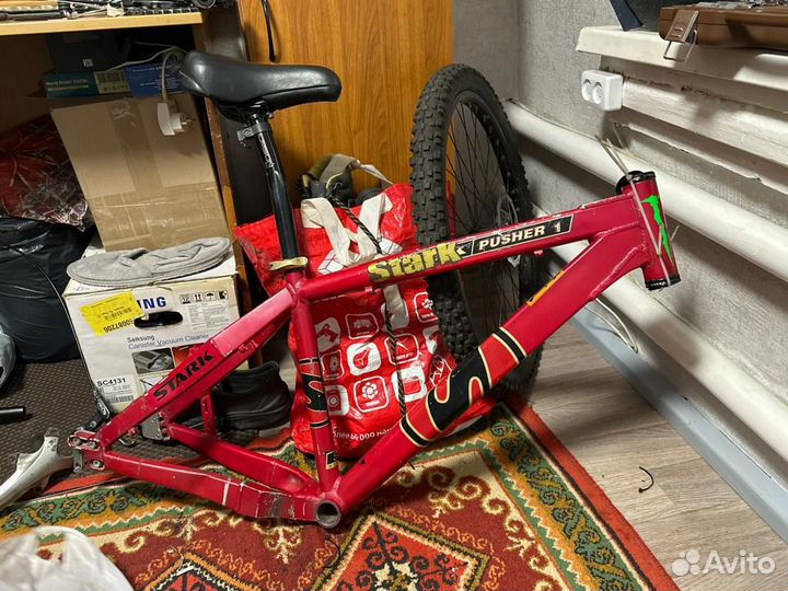 Рама stark pusher 6 года и запчасти