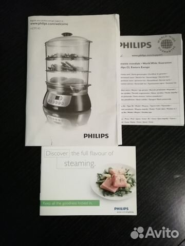 Пароварка Philips в идеальном состоянии