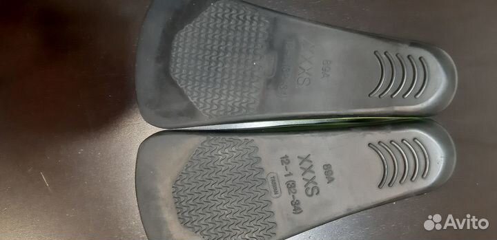 Ласты тренировочные короткие