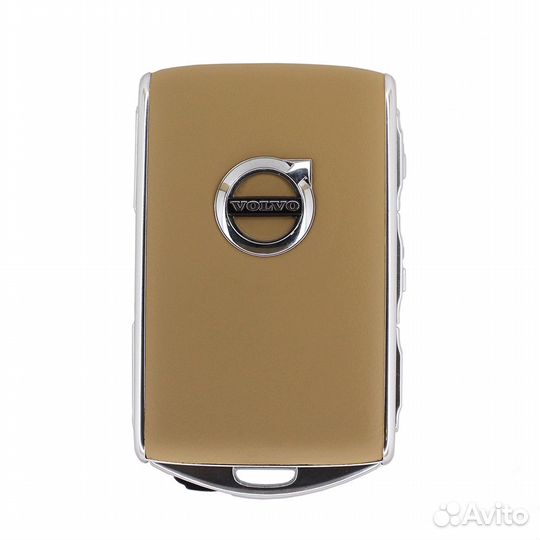 Смарт ключ Volvo XC60 XC90 S90 V90 с 2018 года беж