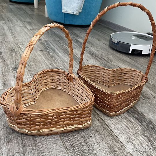 Корзинки плетеные