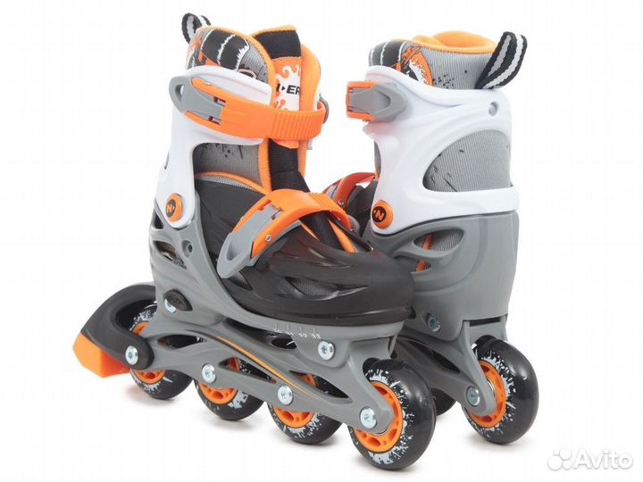 Роликовые коньки детские раздвижные