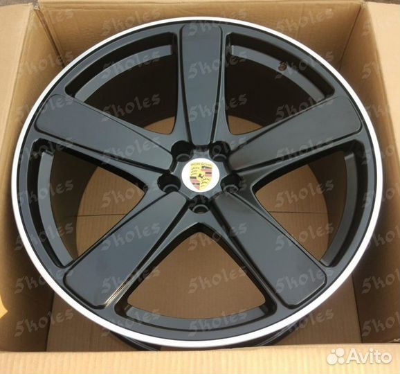 Литые Диски Porsche Macan R21 черные