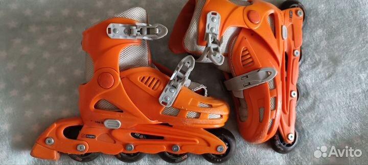 Роликовые коньки детские раздвижные