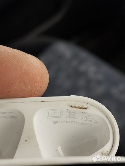 Кейс зарядный apple airpods 1, 2