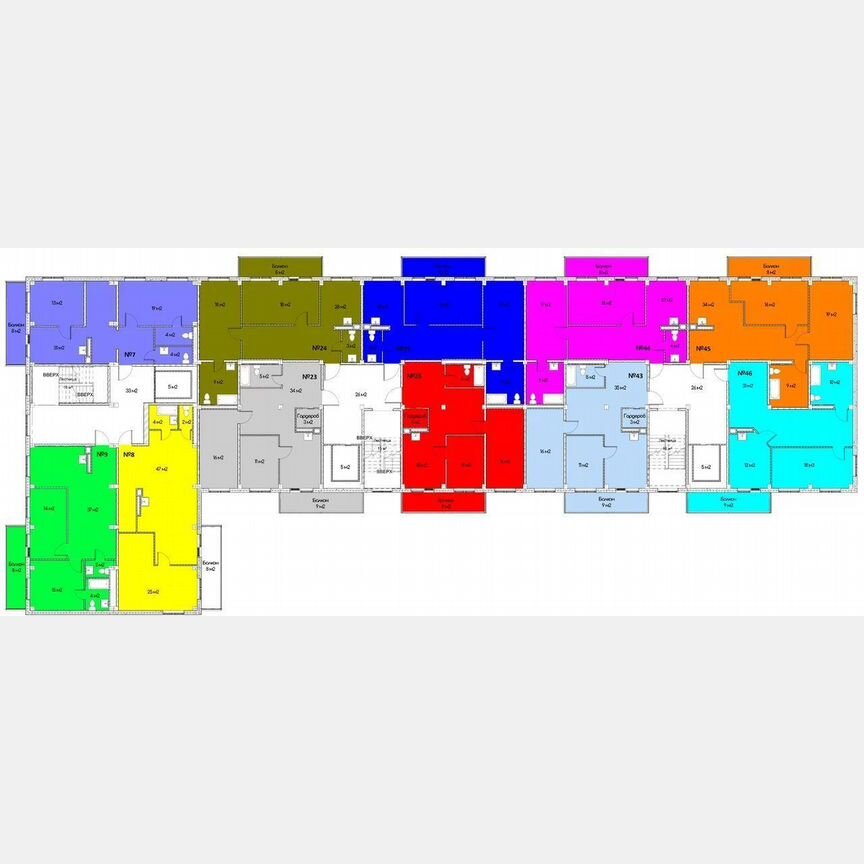 2-к. квартира, 71,1 м², 3/5 эт.