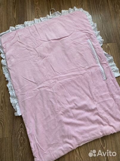 Конверт на выписку для девочки весна осень