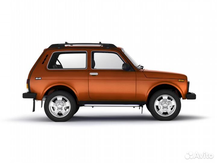 Рейлинги с поперечинами Усиленные для LADA 4x4