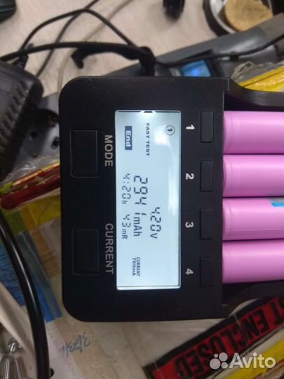 Литиевые батарейки 18650 2900 мА