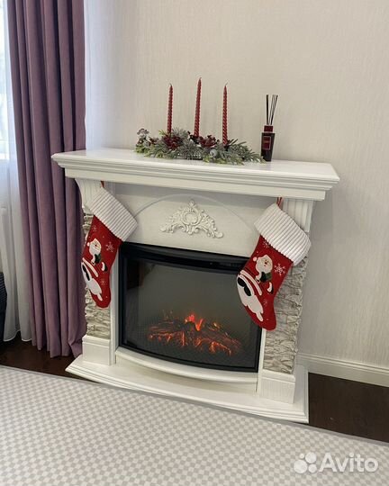 Камин электрический с порталом