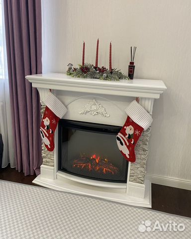 Камин электрический с порталом