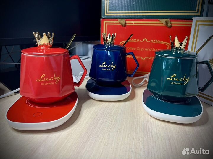 Кружка с подогревом lucky