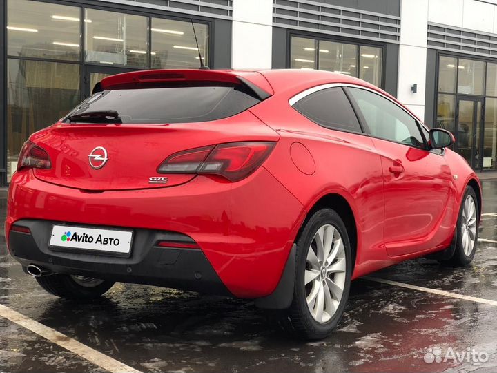 Opel Astra GTC 1.4 AT, 2012, 163 000 км