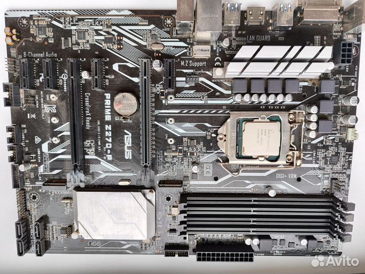 Комплект Сeleron G3930 +4gb ddr4, мать