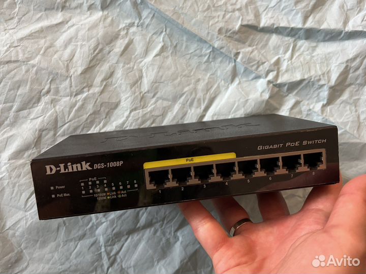 D-Link DGS-1008P коммутатор