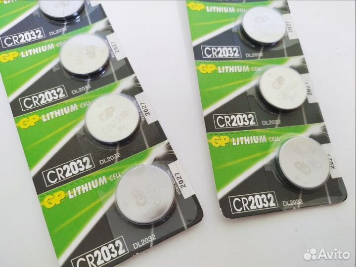 Батарейки GP Lithium 3V 20х2 мм (таблетка)