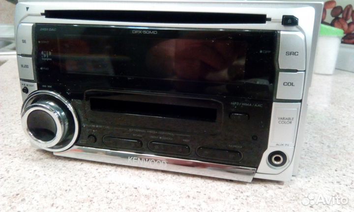 Автомагнитола kenwood DPX-50MD + Чейнджер kenwood
