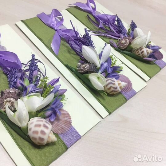 Подарочные конверты