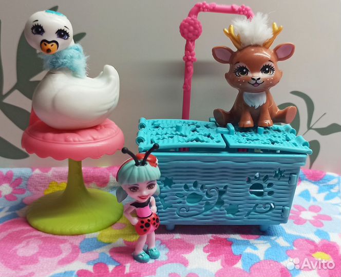 Питомцы Enchantimals, мини-кукла Энчант