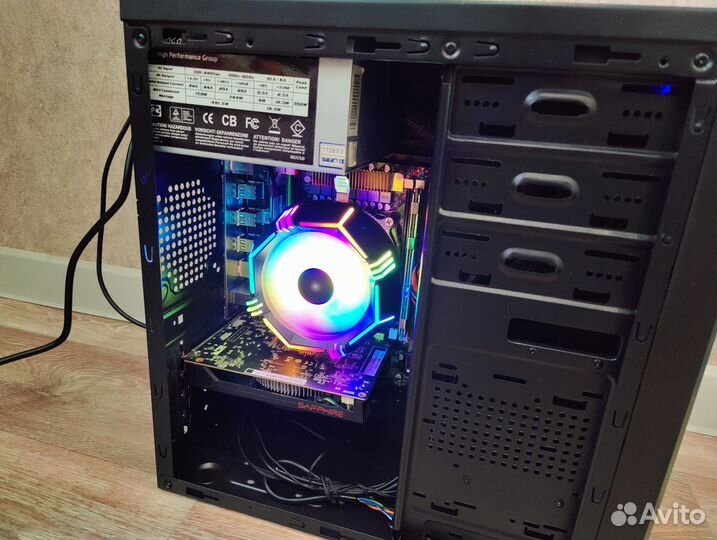 Игровой пк/Intel Xeon 2650 v2/RX 550 4 Gb/DDR 32Gb