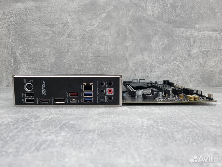 Материнская плата MSI MPG Z490 gaming plus на запч