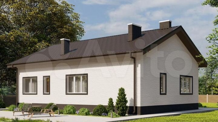 Дом 121 м² на участке 8 сот.