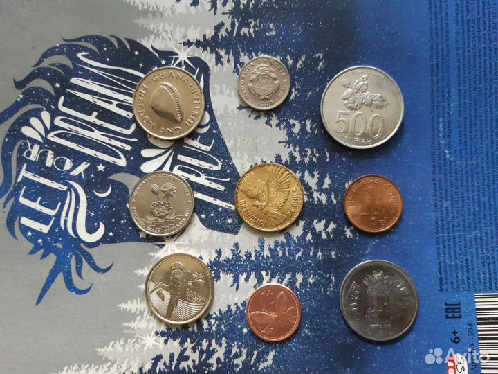 Монеты Флора и фауна