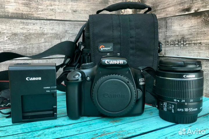 Фотоаппарат Canon EOS 1100D Kit EF-S 18-55mm