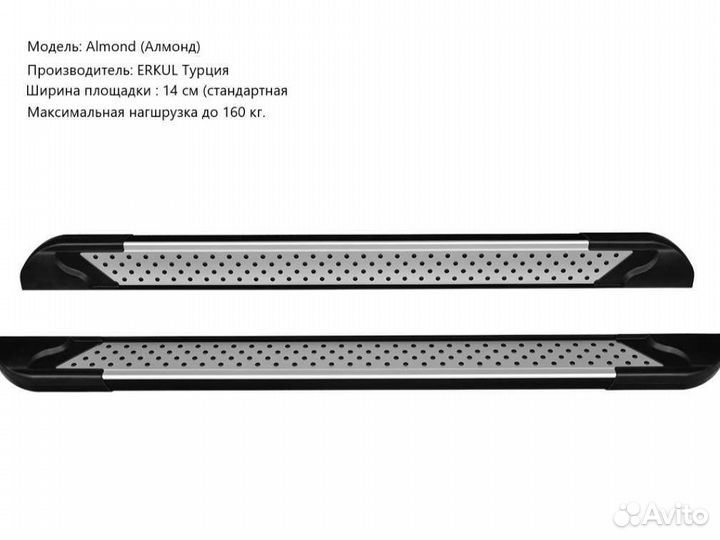 Подножки пороги KIA sorento III