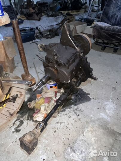 Кпп с раздаткой УАЗ 469