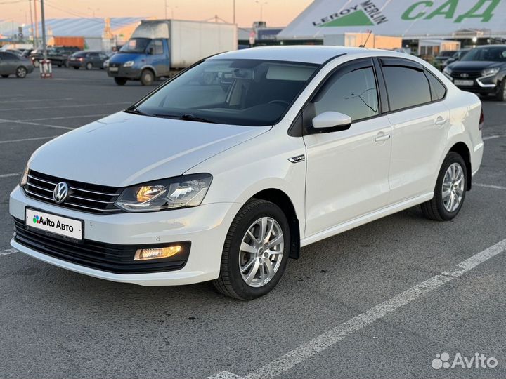 Volkswagen Polo 1.6 AT, 2018, 80 898 км