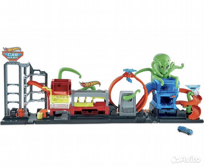 Hot wheels невообразимая автомойка