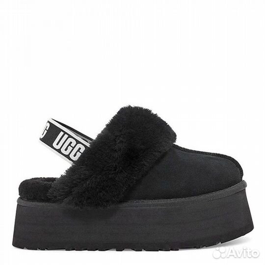 Ugg Funkette Suede Platform Black