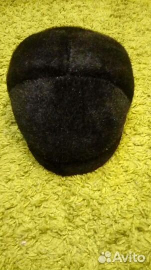 Меховая мужская кепка