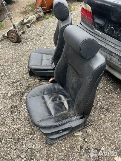 Кожаные сиденья bmw е39 электро