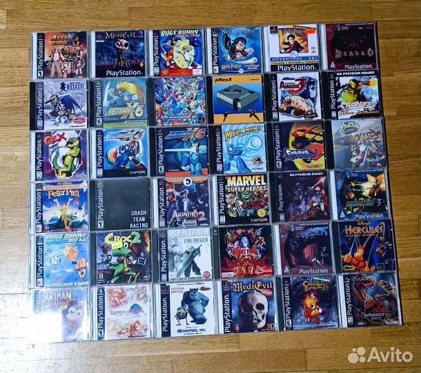 Диски для PS1, PS2 (playstation)